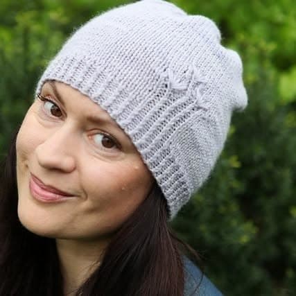 Myla Vayner, founder of Myla's Knit Corner